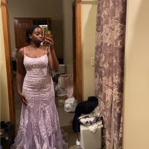 Jovani Purple Prom Dress Lavender